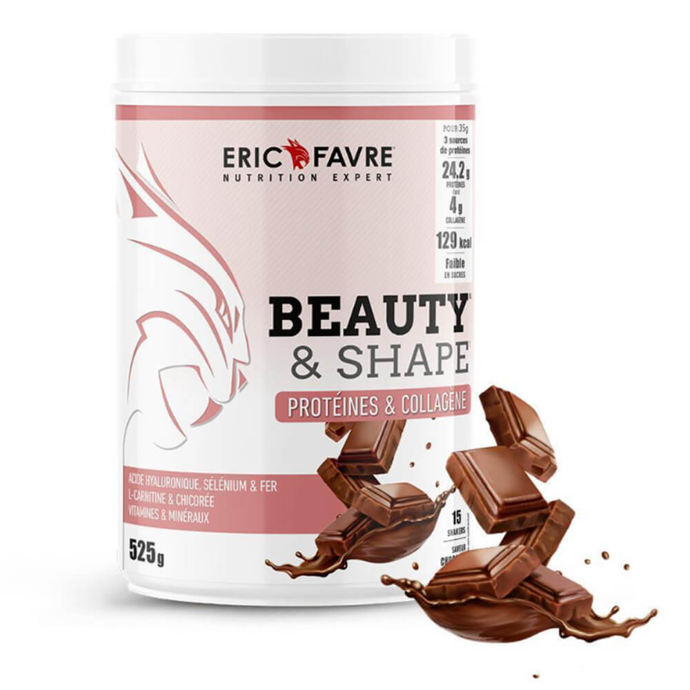 Beauty & Shape Colágeno Proteína Chocolate Bote 525g Eric Favre