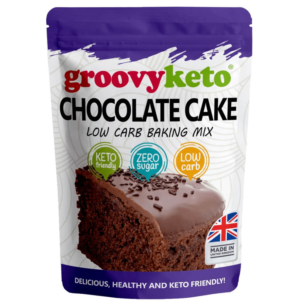 Mezcla para pastel de chocolate Keto Groovy keto 260g