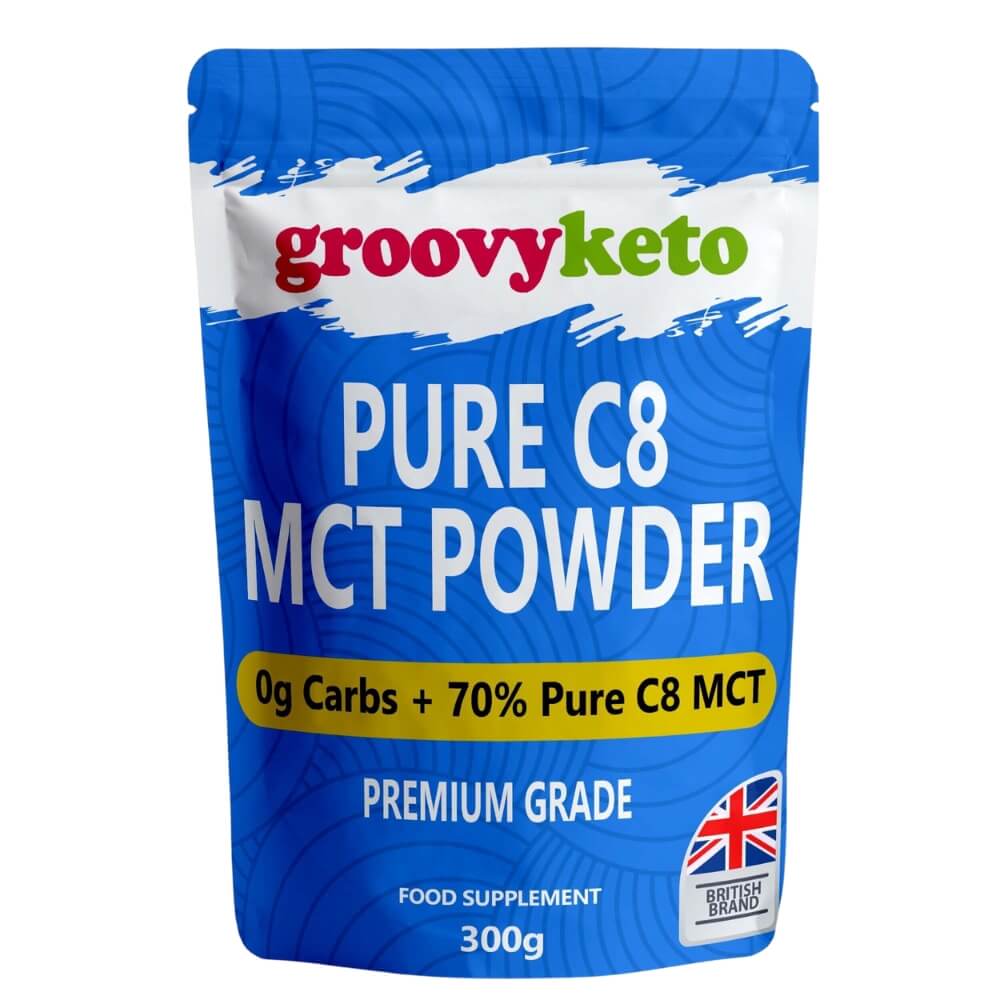 Polvo puro MCT C8 Groovy Keto 300g