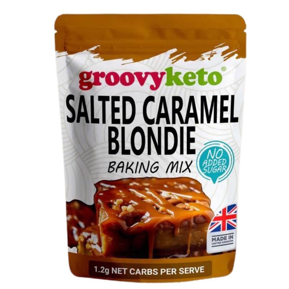 Mezcla Blondie Caramelo Salado Groovy Keto 245g